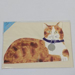 Courtier 3D Cat Card Multi Occasion Blank Card #EC-2273